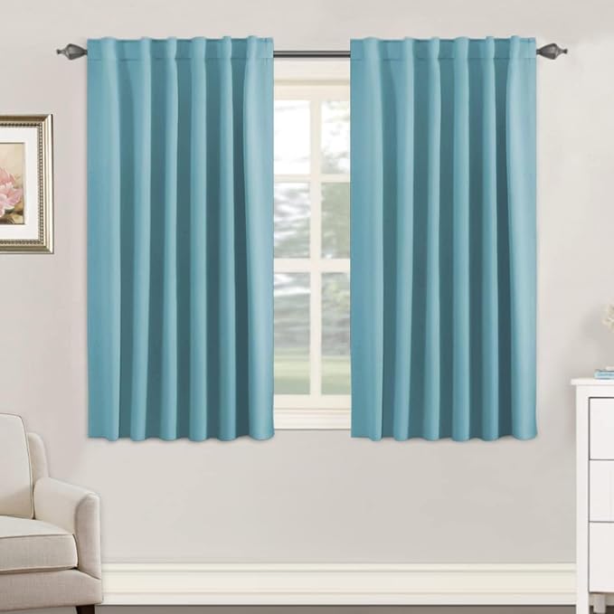 H.VERSAILTEX Blackout Curtains Thermal Insulated Window Treatment Panels Room by HVERSAILTEX