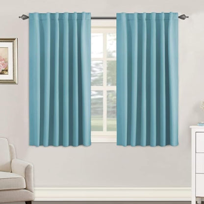 H.VERSAILTEX Blackout Curtains Thermal Insulated Window Treatment Panels Room by HVERSAILTEX