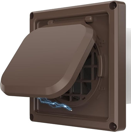 Dryer Vent Cover Outside 4 inch, Magnetic Door Design, Durable Airflow Vent by Unknown