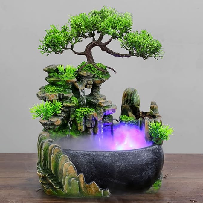 Tabletop Fountain, Atomizing Desktop Humidifier - Image 3