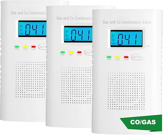Combination Gas and Carbon Monoxide Detector Plug-in | CO Alarm & Natural Gas by Vzmcov