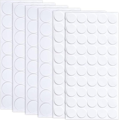 200 Pcs Small Felt Furniture Pads, Self-Adhesive EVA Foam Dot Circles, Round by Unknown