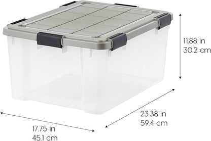IRIS USA 60 Qt Storage Bins - Image 2