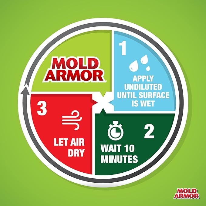 Mold Armor Mold Preventer, Disinfectant and Flood Cleanup, 1 gal., Control & - Image 7