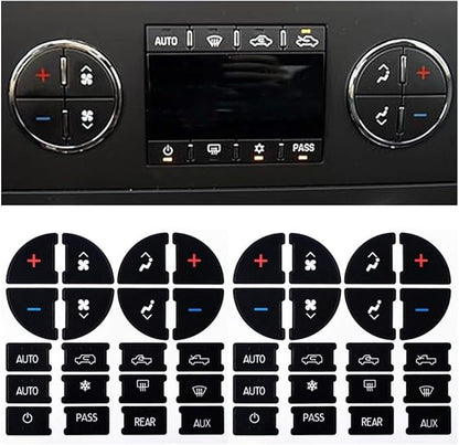 AC Dash Button Repair Decal Stickers, Repair by JOYCOURT