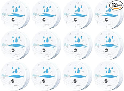 12 Pack Water Leak Detectors for Home, 100dB Waterproof Water Sensor Alarm Leak by Unknown