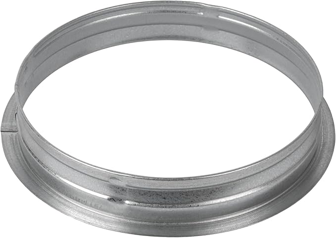 Vent Systems 8" Inch Metal Duct Connector Flange – Galvanized Steel Male-Fit - Image 6
