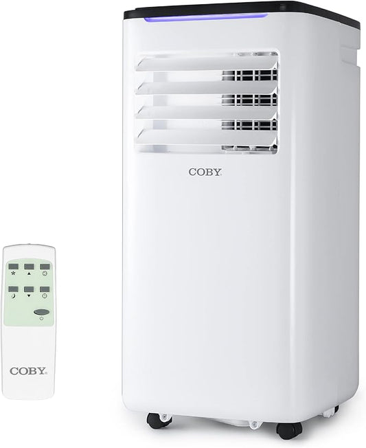 COBY Portable Air Conditioner 3-in-1 AC Unit, Dehumidifier & Fan, Air by Coby