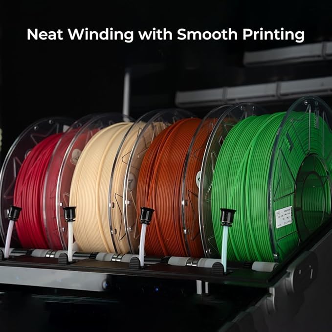 Official Creality Hyper PLA RFID Filament 1.75mm Black & White 2KG - Image 6