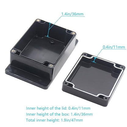 Zulkit Junction Box ABS Plastic Dustproof Waterproof IP65 Universal Electrical - Image 6