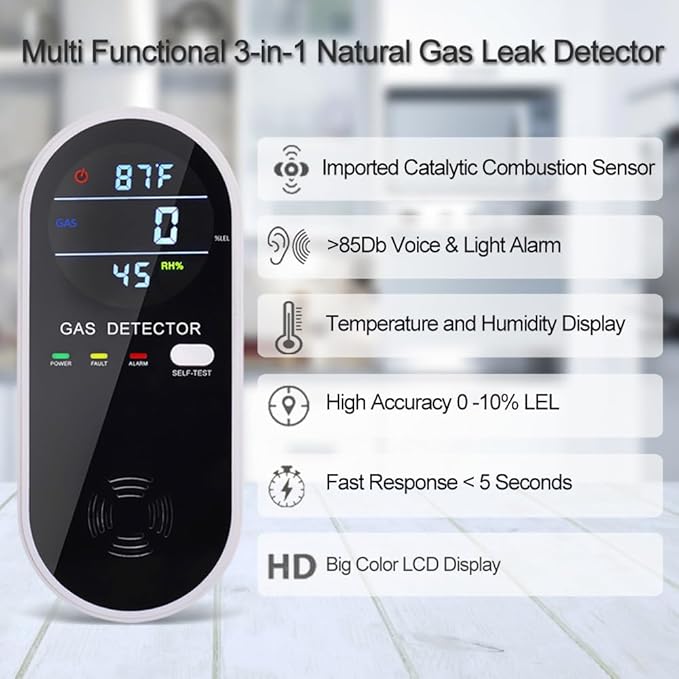 3-in-1 Combustible Gas Detector - Image 3