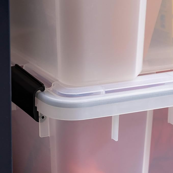 IRIS USA WeatherPro 74 Qt Storage Bins - Image 5