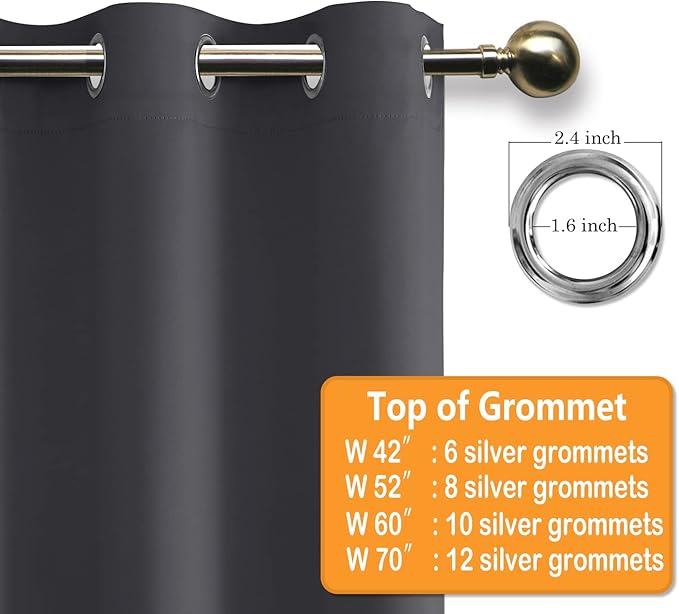 Hiasan Grommet Blackout Curtains - Image 6