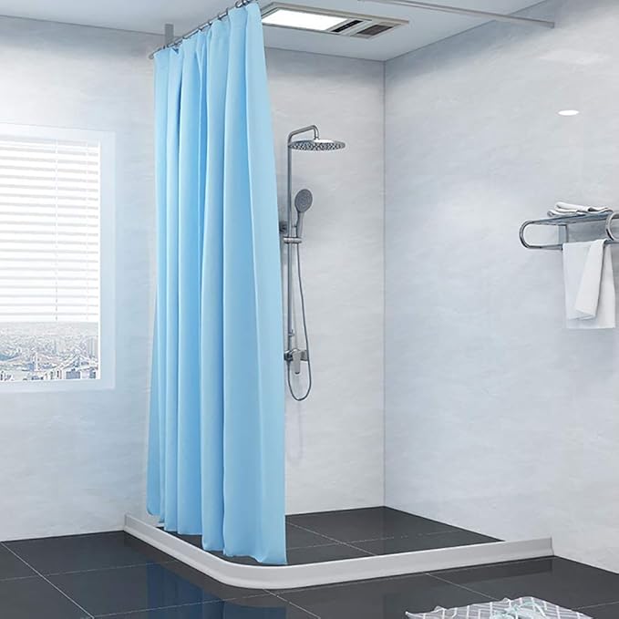 Duzzy 75 Inch Collapsible Shower Water Dam Shower Stopper Barrier and Retention - Image 8