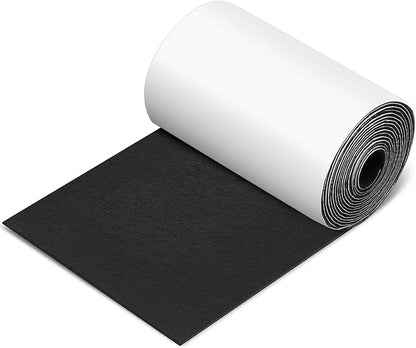 Large Felt Furniture Pads 5 x 120 Inch Non Slip Self Adhesive Heavy Duty by Fullhawl