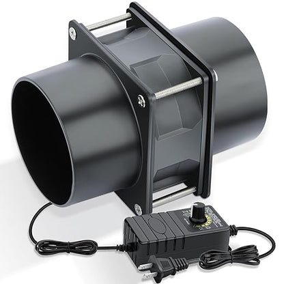 Wathai 80mm Small 12V DC Axial Exhaust Fan by Wathai