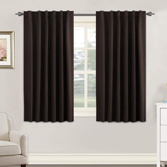 H.VERSAILTEX Blackout Curtains Thermal Insulated Window Treatment Panels Room by HVERSAILTEX
