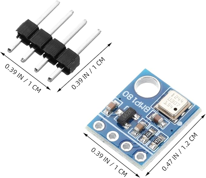 STOBOK 4pcs Multi Use Temperature and Pressure Sensor Module Energy Efficient - Image 2