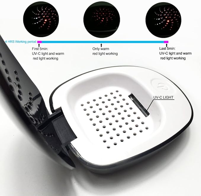 Portable USB Electric Dehumidifier Hearing Aid Dryer, Temperature Range 104-122 - Image 5