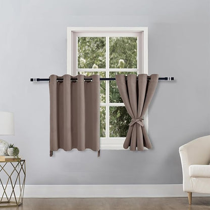 Hiasan RV Blackout Curtains for Bedroom, 52 x 36 Inches Long - Image 2