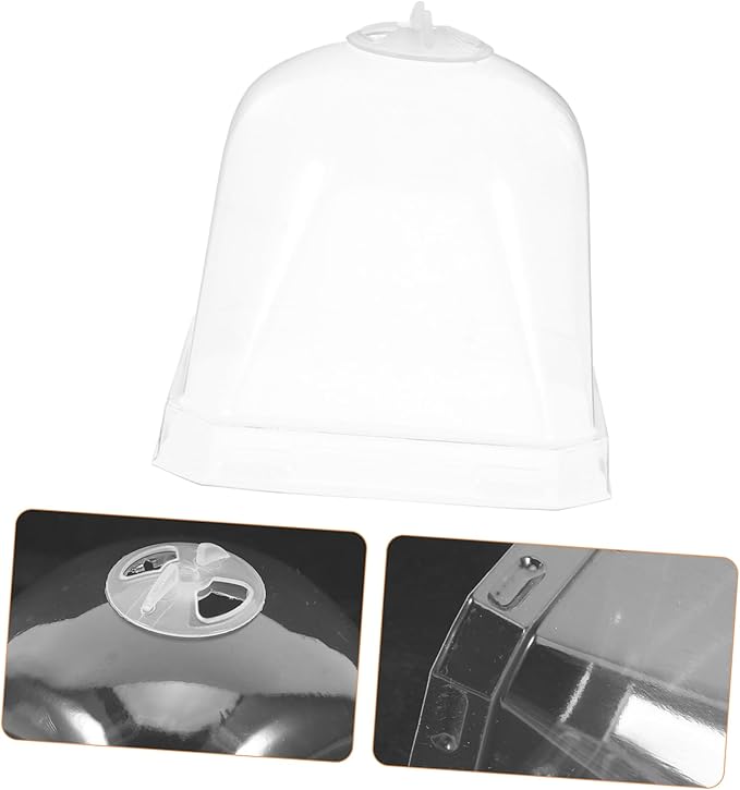 Mipcase 10pcs Plastic Cloche Dome - Image 8