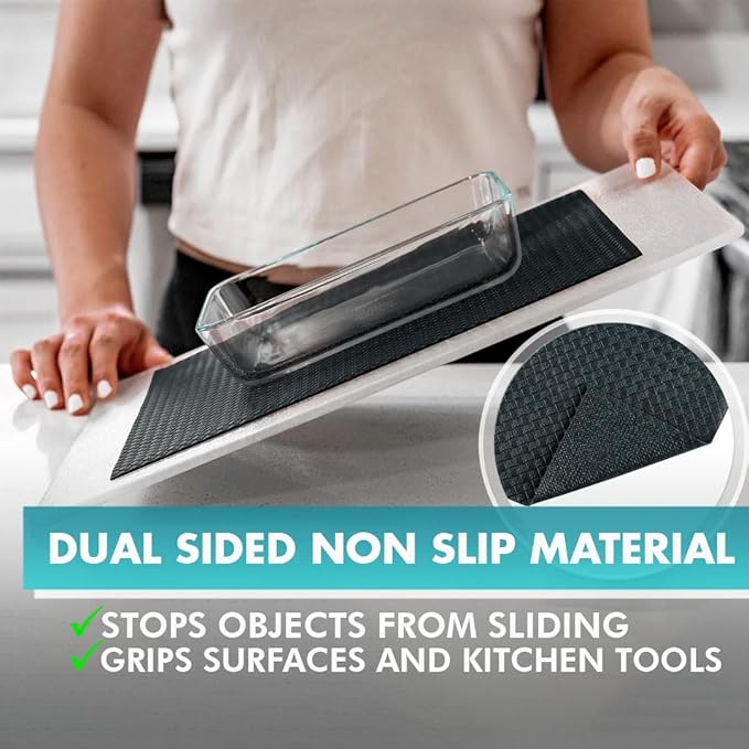 Shelf Liner, Drawer Liner & Kitchen Cabinet Liner – Thick Waterproof Rubber - Image 4
