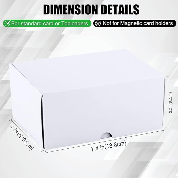 Toploader Trading Card Storage Box, Collectible Trading Card Organizer - Image 3