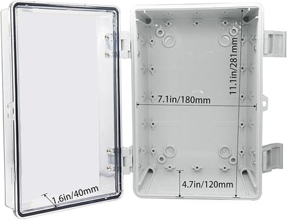 Waterproof Electrical Box Dustproof Junction Box Weatherproof IP67 ABS Plastic - Image 5
