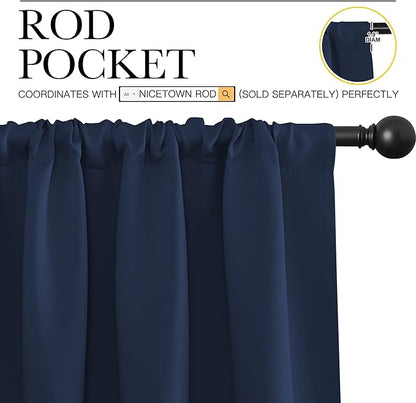 NICETOWN Blackout Curtains for Bedroom, Home Decorations Thermal Insulated - Image 3