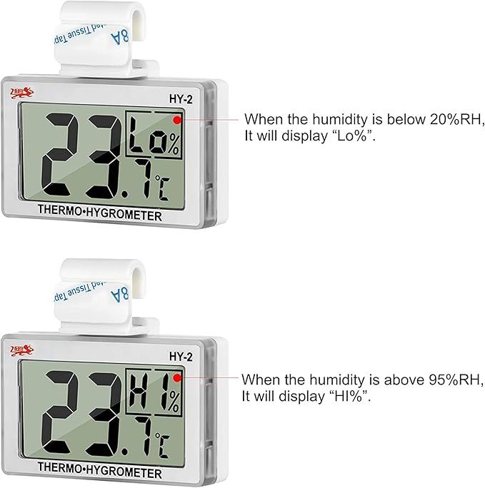 Digital Reptile Thermometer Hygrometer - Image 4