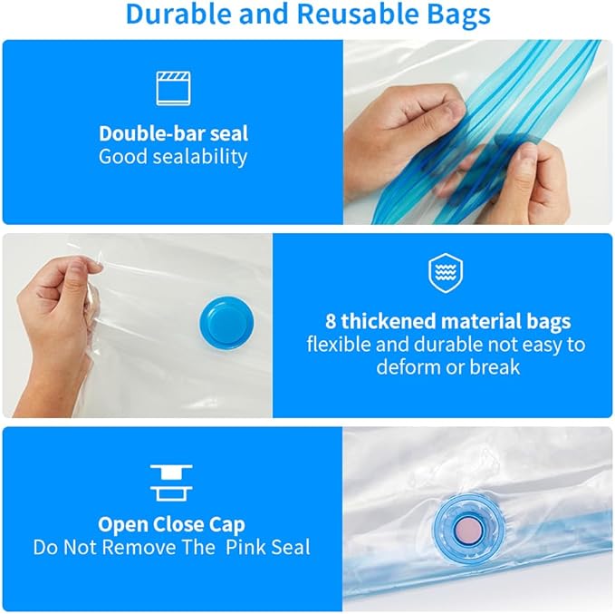 Creality 3D Printer Filament Storage Bags 40 x 40 CM, Large Transparent Sealed - Image 4