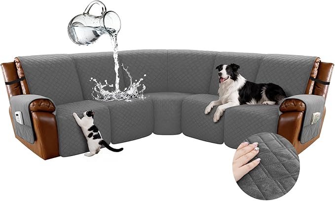 Arfntevss Waterproof Recliner Sectional Couch Covers by Arfntevss