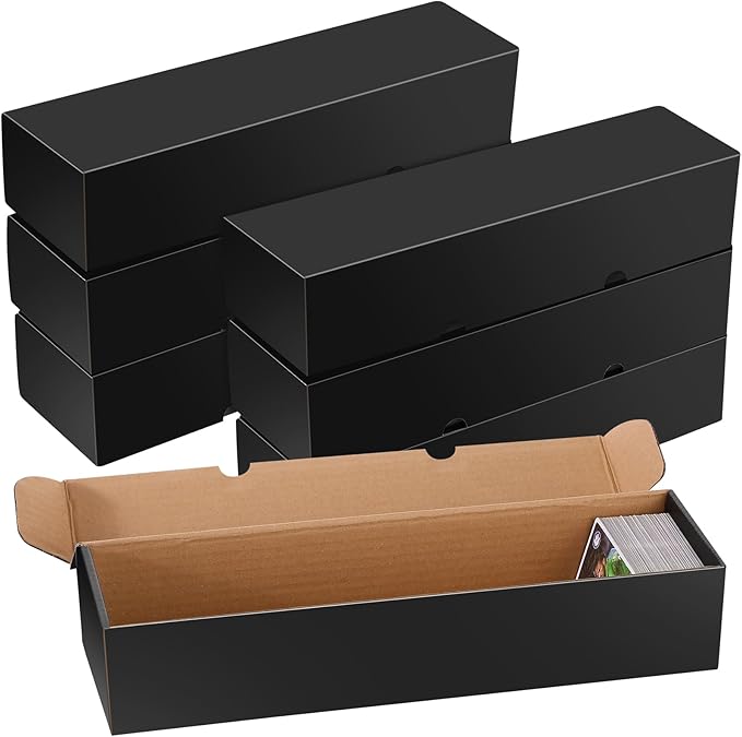 Yexiya 6 Pcs 800 Count Storage Box Card Holders, Trading Cards Sports Collector by Yexiya