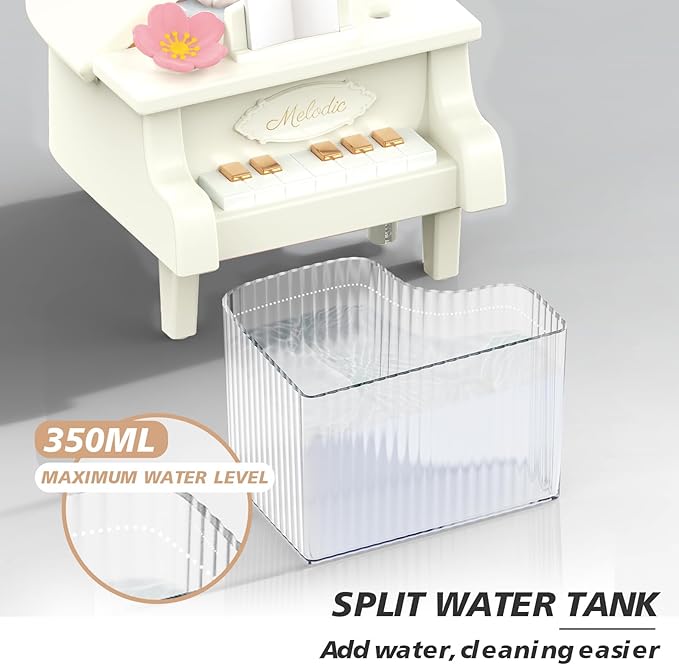 Portable Mini humidifie, 350mL Cool Mist Humidifie, 1200mAh Quiet - Image 4