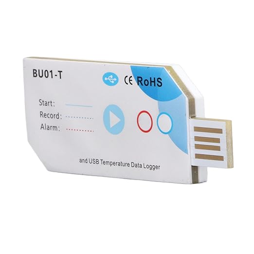 USB Temperature Humidity Data Logger, Disposable ABS USB Recorder - Image 4
