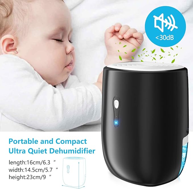 Dehumidifiers for Home 27oz Small Auto Shut off Dehumidifiers - Image 6