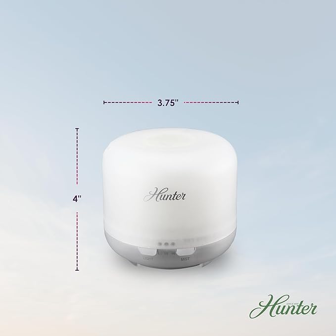 Hunter XJ-520 Aromatic LED Personal Ultrasonic Humidifier - Image 2