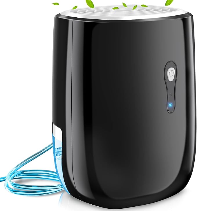 Dehumidifiers for Home 27oz Small Auto Shut off Dehumidifiers by Posdry