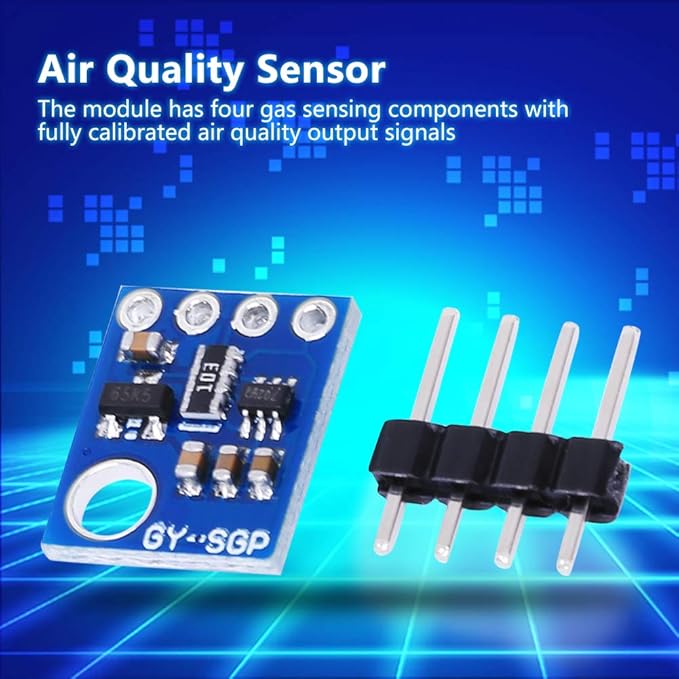 SGP30 Detector Module, eCO2 Air Quality Sensor Module - Image 7