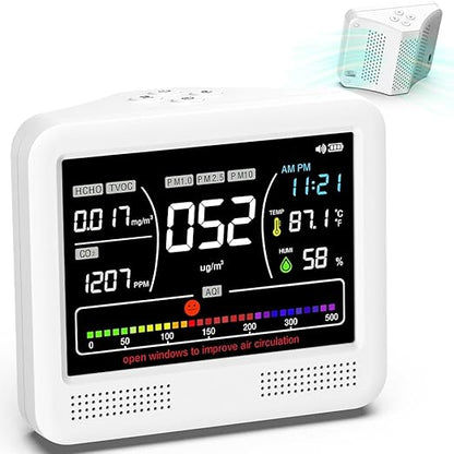 Air Quality Monitor Indoor, 16 in 1 Air Quality Tester by Unknown