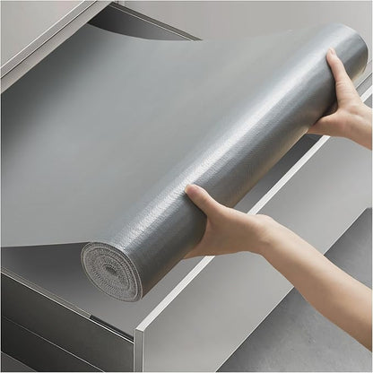 Viseeko Shelf and Drawer Liner for Kitchen Cabinet, Non-Adhesive Cabinet Liners by Viseeko