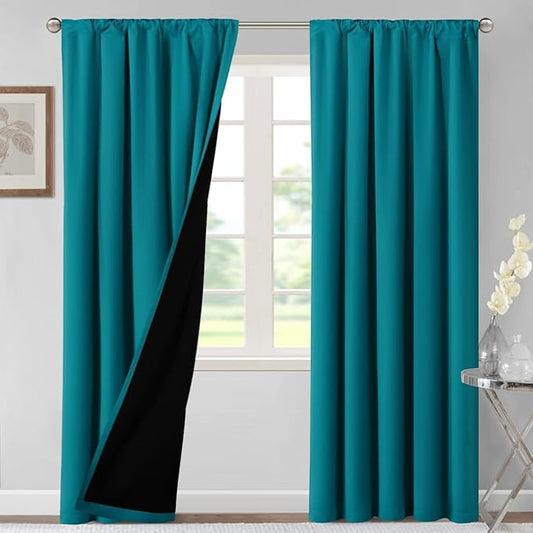 H.VERSAILTEX 100% Blackout Curtains by HVERSAILTEX