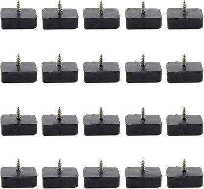 20PCS Screw on Furniture Pad, TTZEZE Furniture Sliders - Image 7