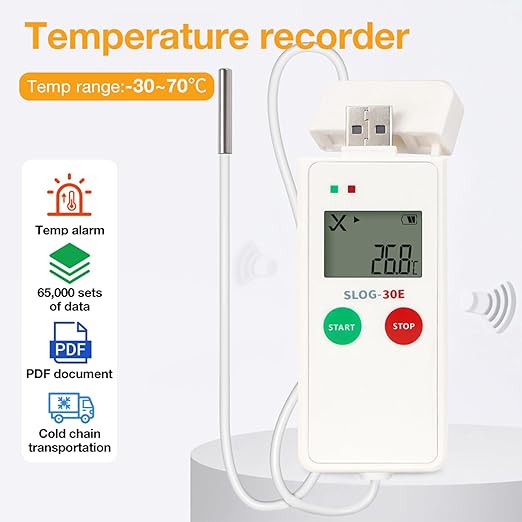 High Accuracy Temperature Humidity Data Logger - Image 2
