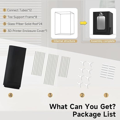 Creality Official 3D Printer Enclosure, Constant Temperature Protective Cover - Image 8