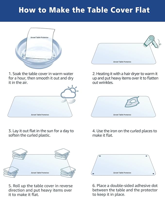 44 Inch Round Table Protector - Image 7