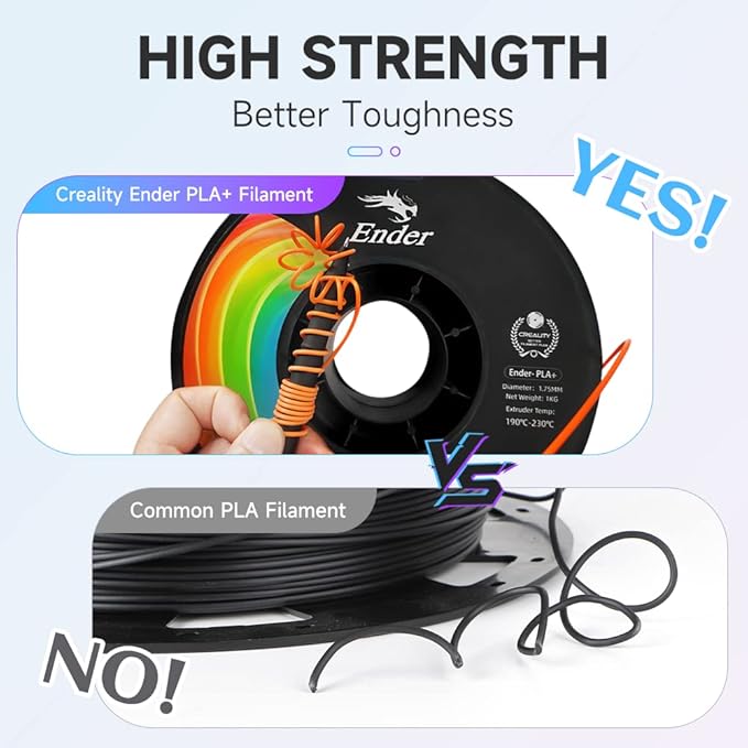 Official 3D Printer Filament Ender PLA Pro Filament, Creality PLA+ 3D Printing - Image 5