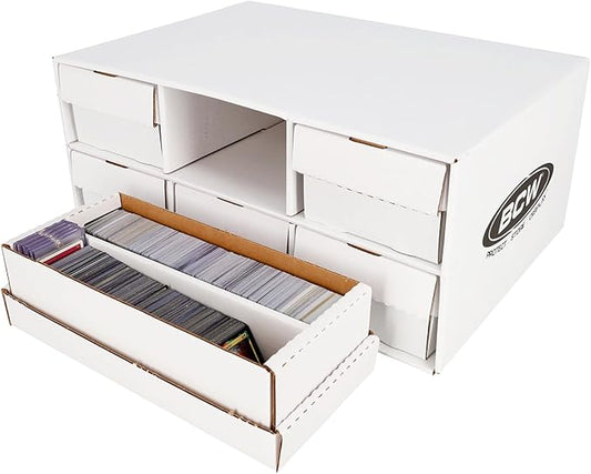 BCW 1600 Count Two Row Card House Storage Box by BCW