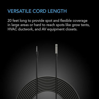 AC Infinity Controller Sensor Probe, Stainless Steel 20’ Waterproof Temperature - Image 3