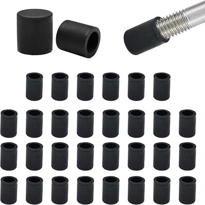 5/32" Silicone Chair Leg Floor Protectors, Rubber Chair Leg Caps, Non-Slip by EASYEAH